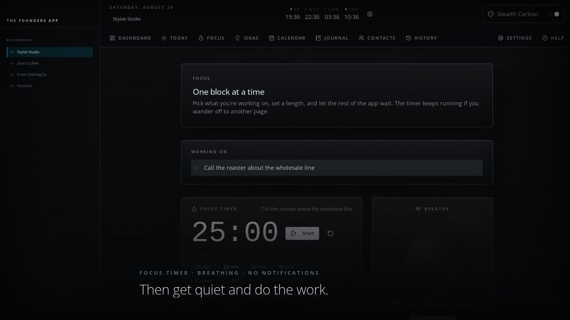 Preview The Founders App trailer
